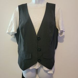 Torrid pinstripe vest